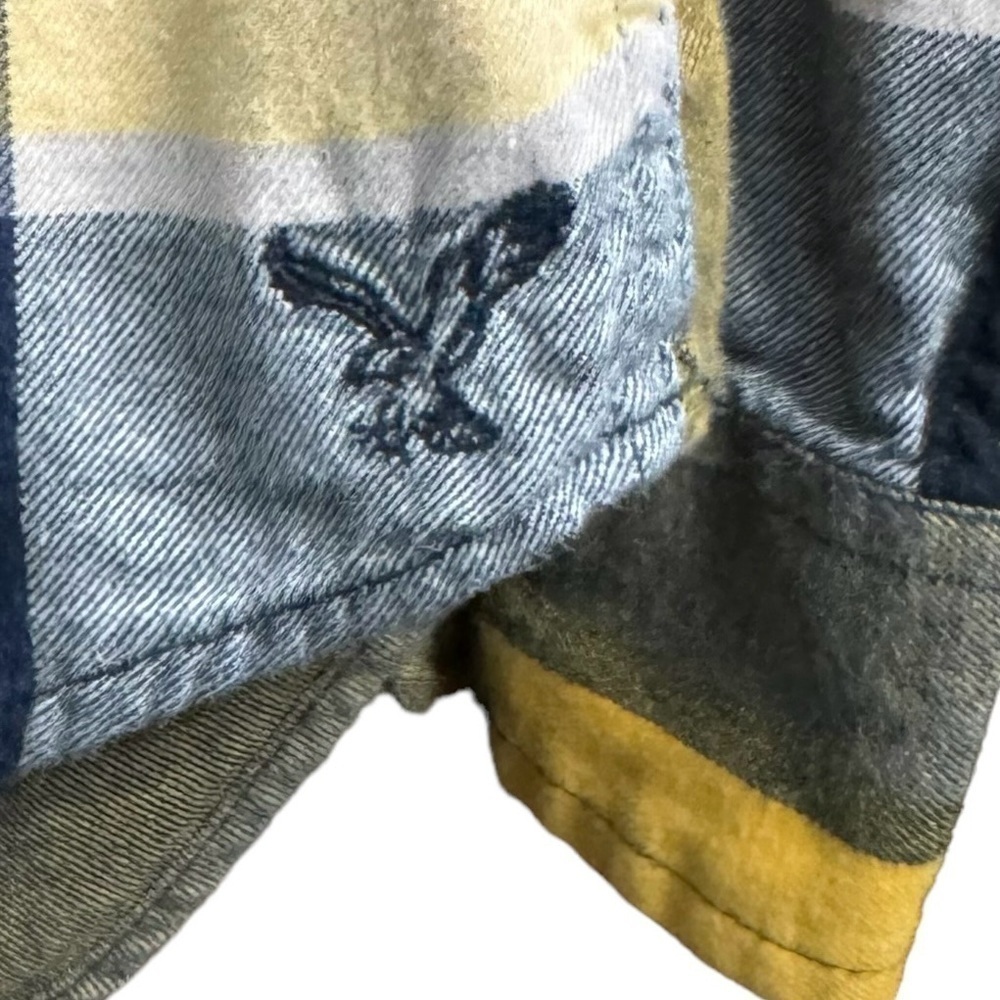 American Eagle (EUC) Men’s 100% Cotton Flannel Shirt, Size Large - Picture 3 of 8